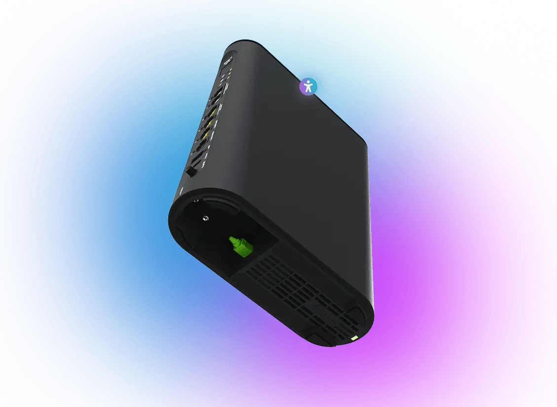 Sustainable packaging and modem